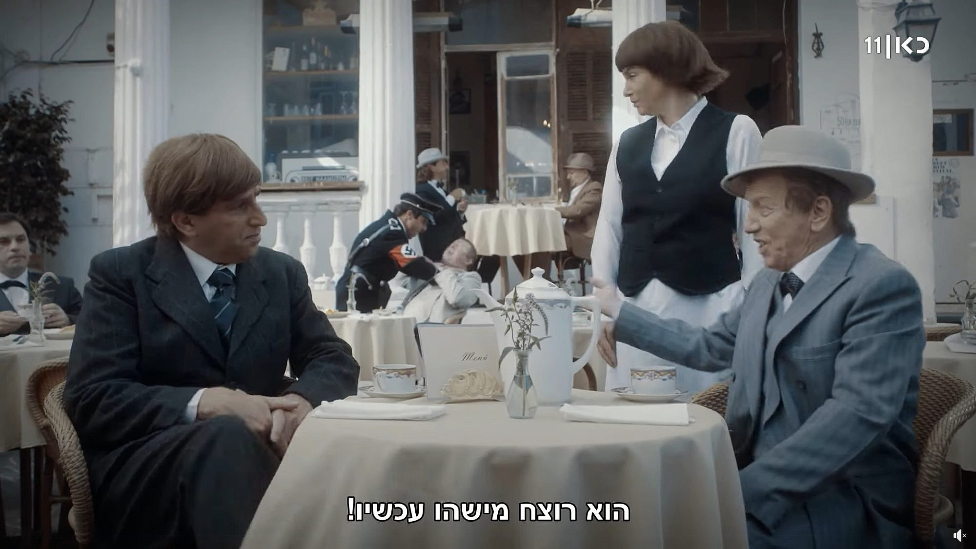 מהתוכניות הבודדות שהעזו. "היהודים באים" (צילום מסך: כאן 11) מהתוכניות הבודדות שהעזו. "היהודים באים" (צילום מסך: כאן 11)