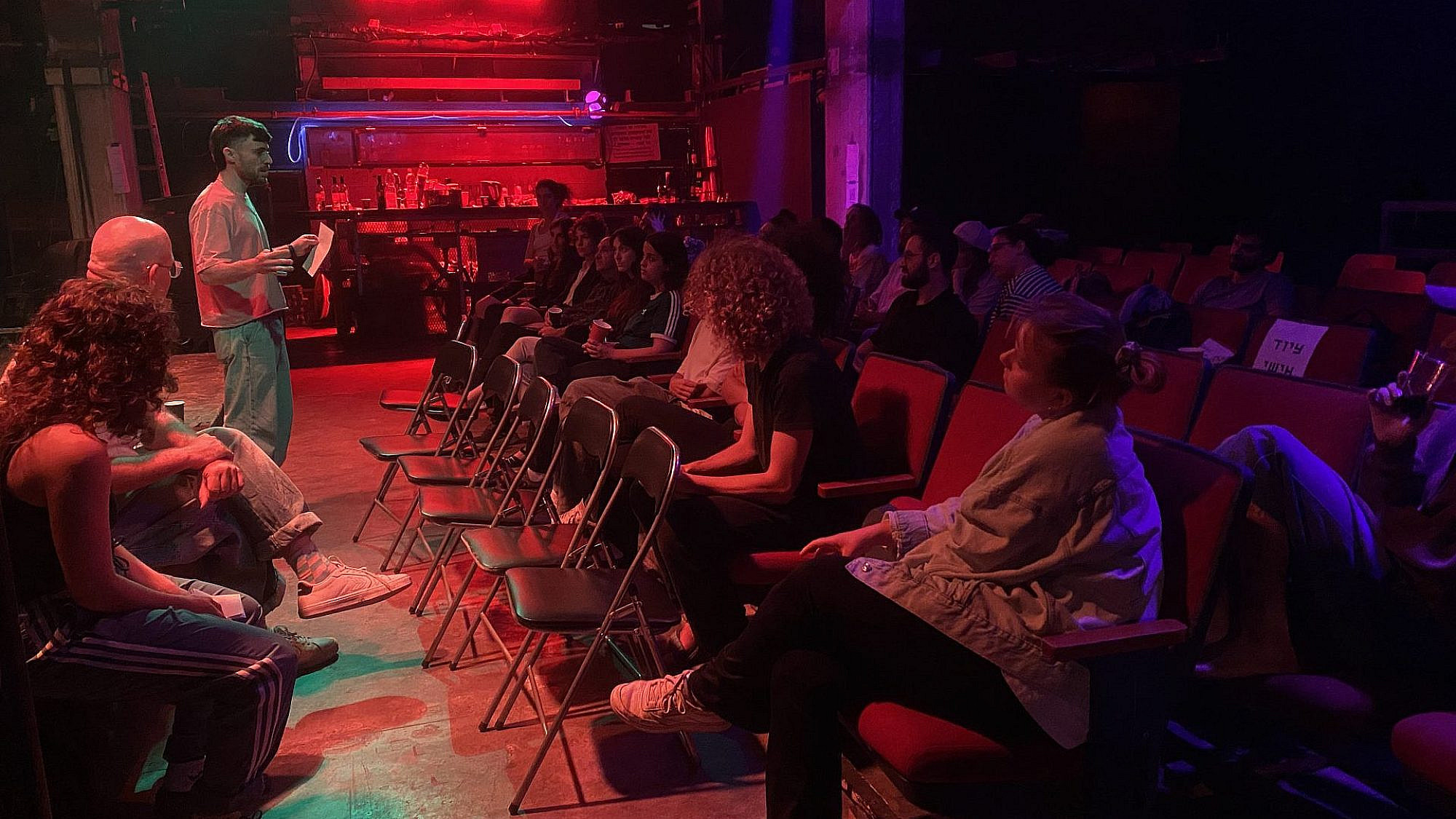 "תיאטרון בהילוך מהיר", המרץ 2. צילום: אביתר לוי