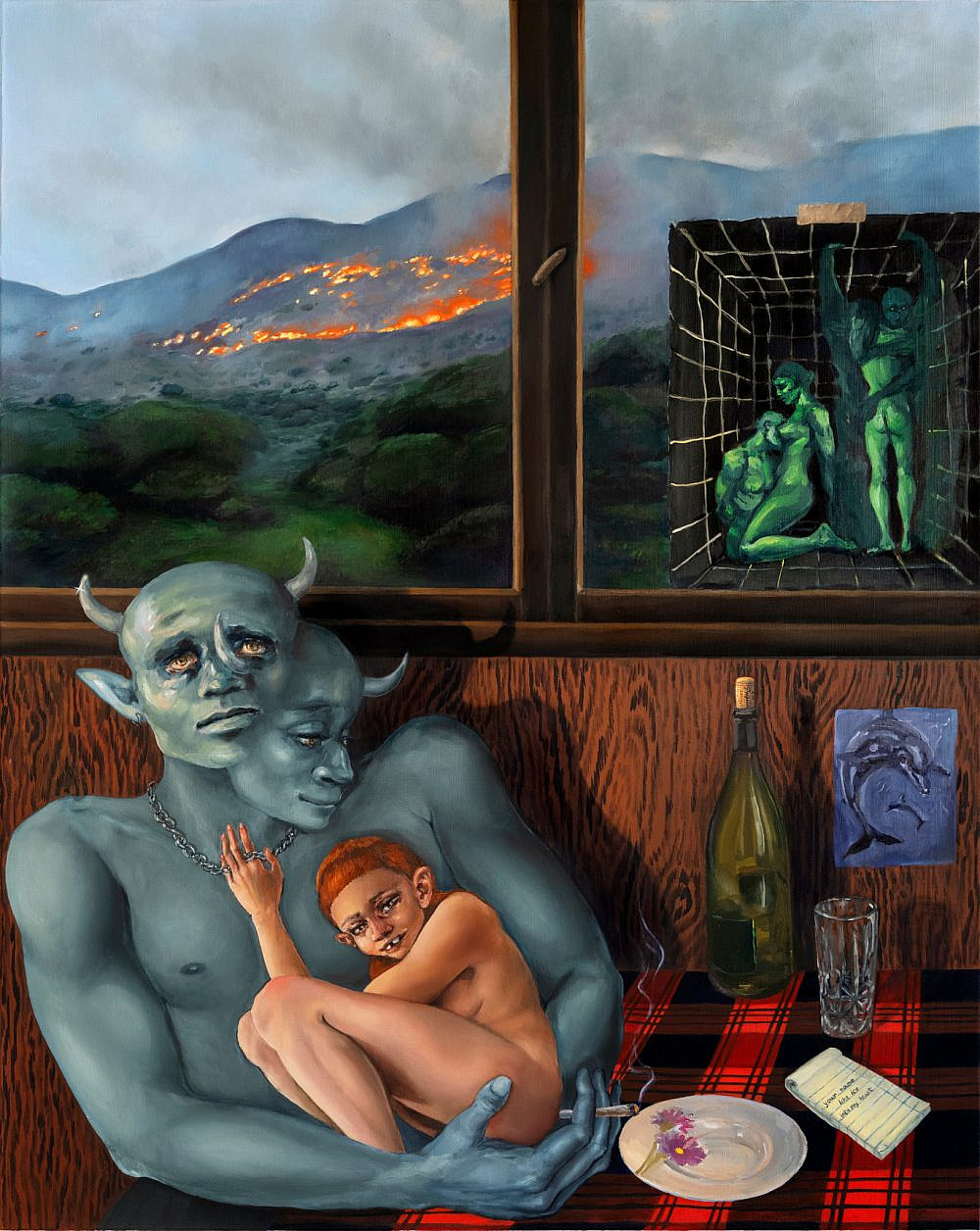 איזבלה וולובניק, בית לאמנות ישראלית בפורום גבעון. צילום: מאיה זהבי