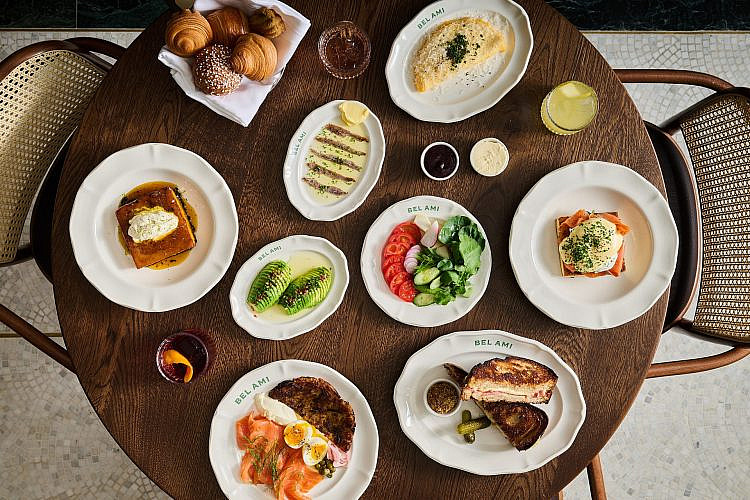 בראסרי בל עמי, The Reception (צילום נועם פריסמן)