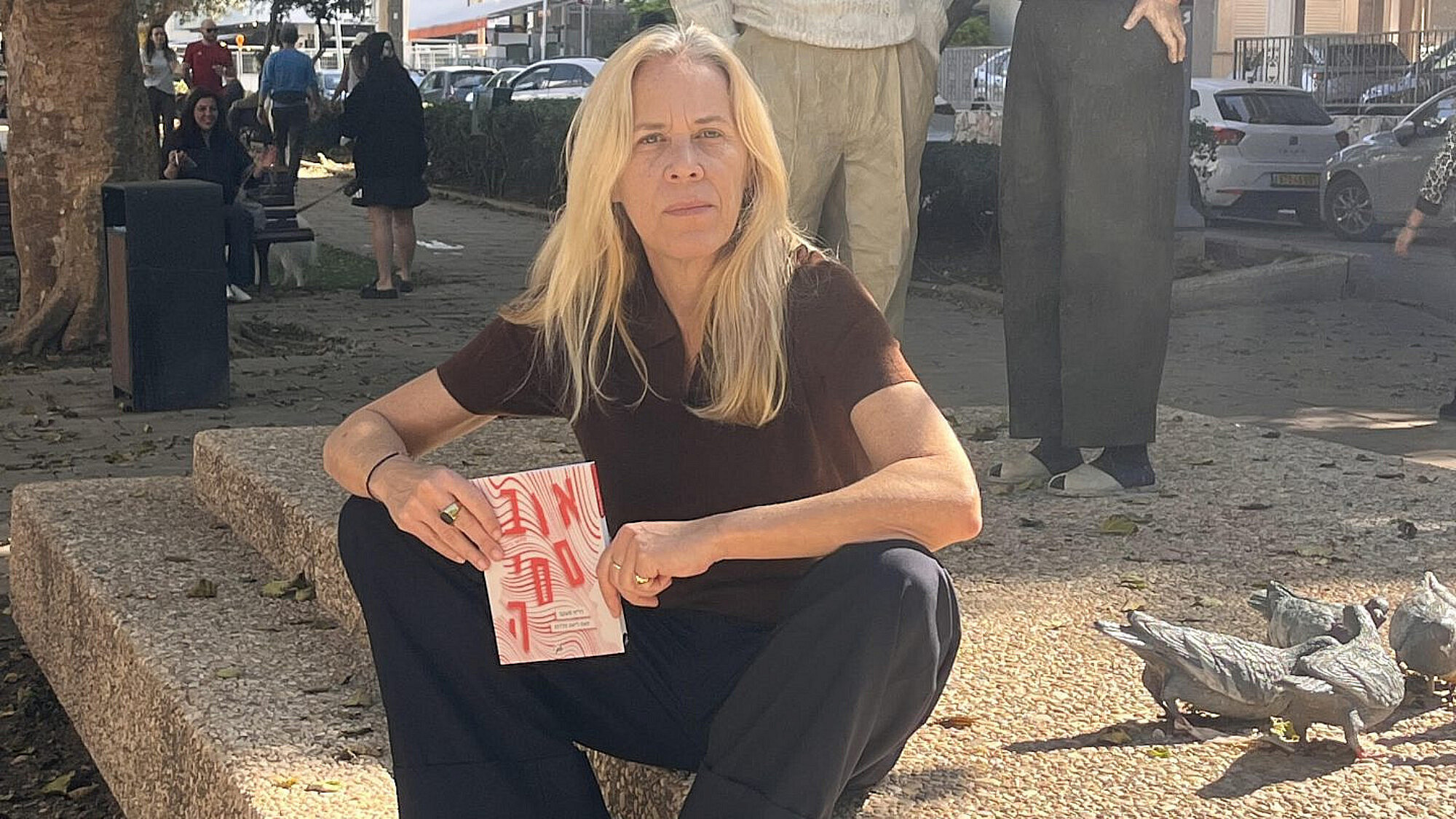 אובססיבים. ליאת פלדמן עם משפחת בן גוריון (צילום: נעמה פלדמן-לוריא)