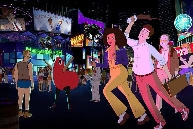 סטריפ טיז. "חוקי הסטריפ". צילום: יח"צ נטפליקס