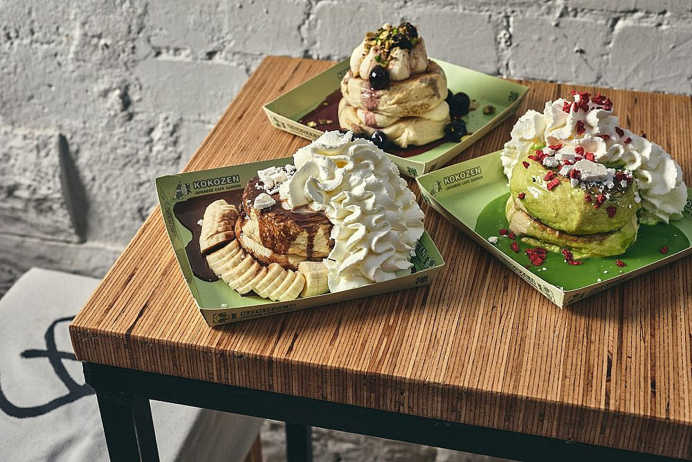 פנקייקים יפנים בקוקו זן. (צילום: אמיר מנחם)