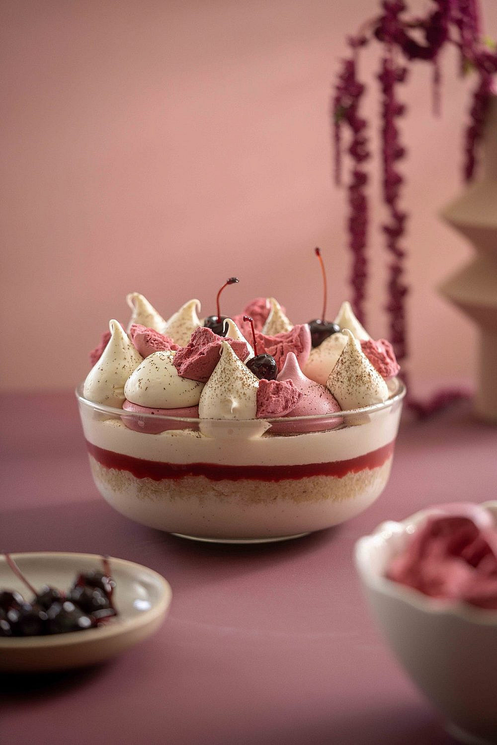 עוגת פבלובה לפסח. רולדין. (צילום: רונן מנגן)