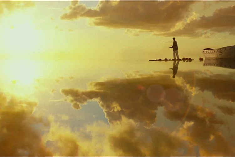 מה יותר מרגיע מלהיתקע על סירה עם נמר בלב ים. "חיי פיי" (צילום: יחסי ציבור)