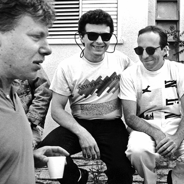 חברי להקת כוורת, 1984 (צילום: משה שי)