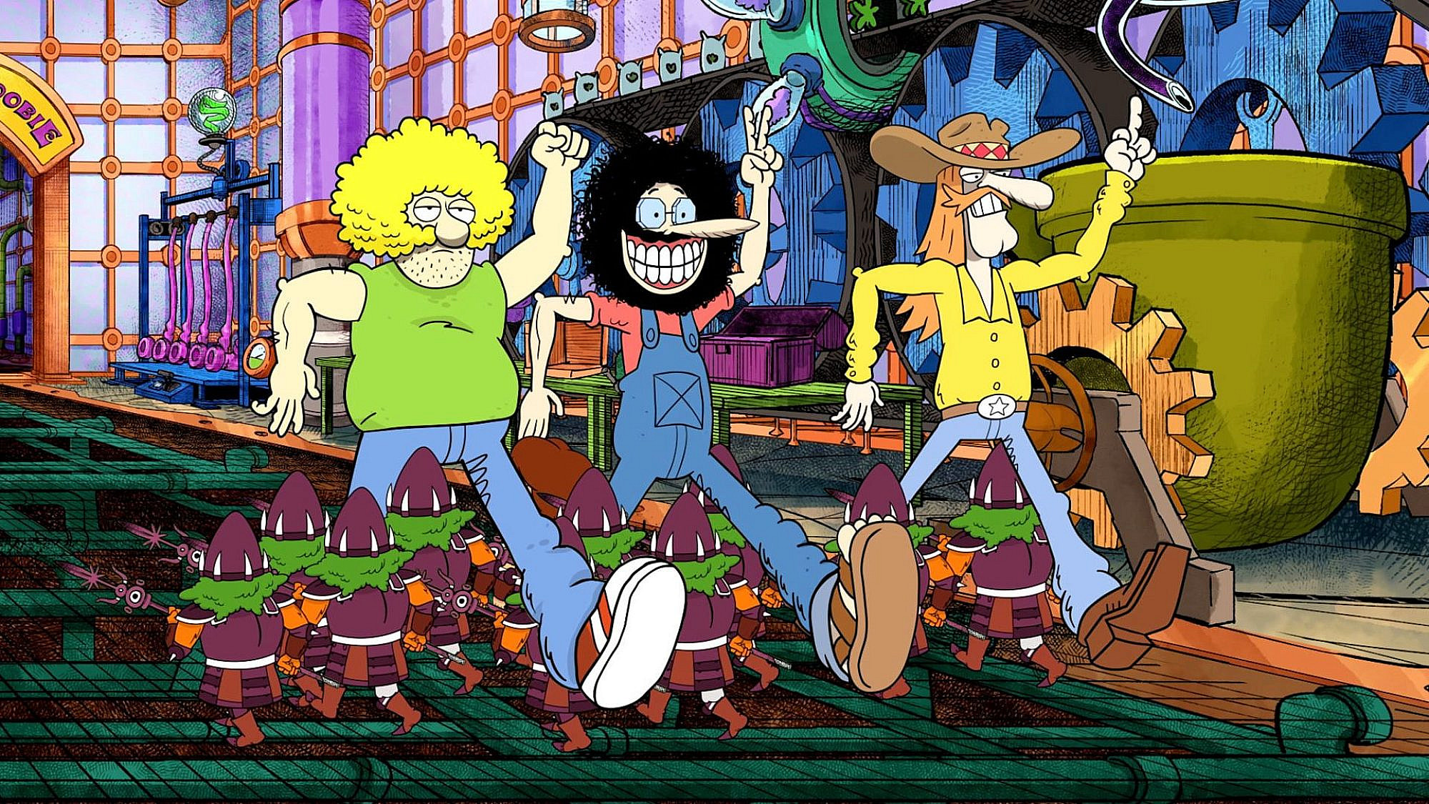 פיסת היסטוריה חיה ומצחיקה. "האחים פריק": (צילום: יח"צ נטפליקס)