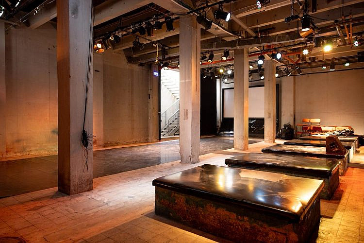 ההופעה הכי מוגנת בעיר. המרתף. (צילום: אורי טאוב)