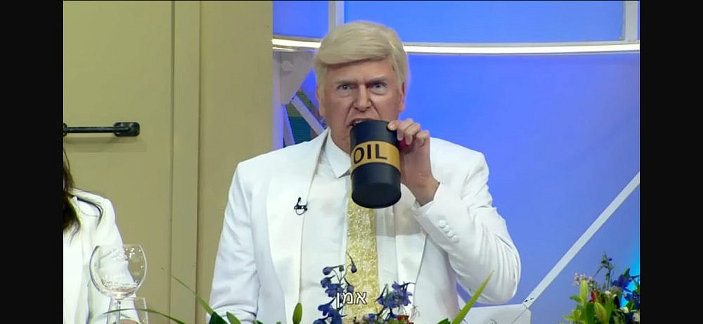 "ארץ נהדרת" (צילום מסך: קשת 12)