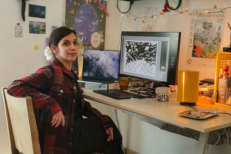 עינת צרפתי (צילום: דן גרינברג)