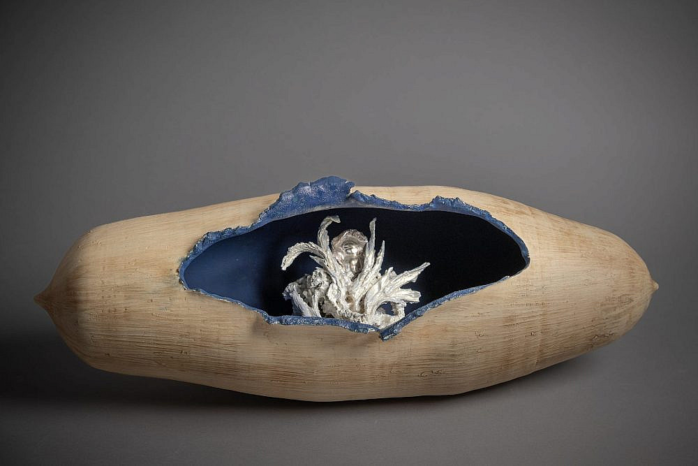 ססיליה לינד ואוהד לוי, המוזיאון הארכיאולוגי עין דור. צילום: יעל אילן