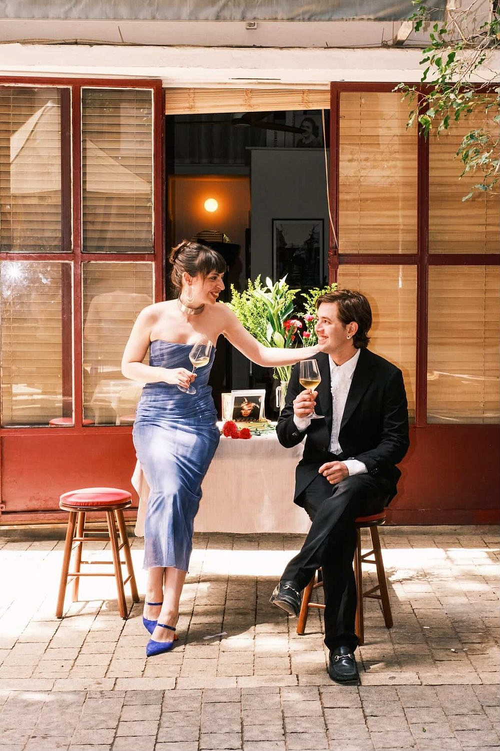 האצילות מחייבת. תום ניומן ועדי קוסקאס (צילום זואי כתר)