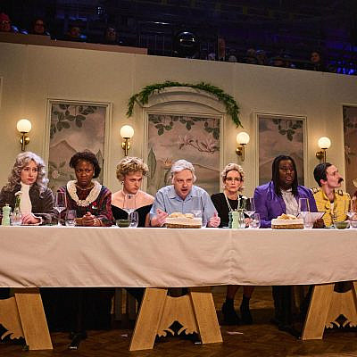 בואו לאכול איתם. "SNL UK". צילום מסך/ רשת SKY