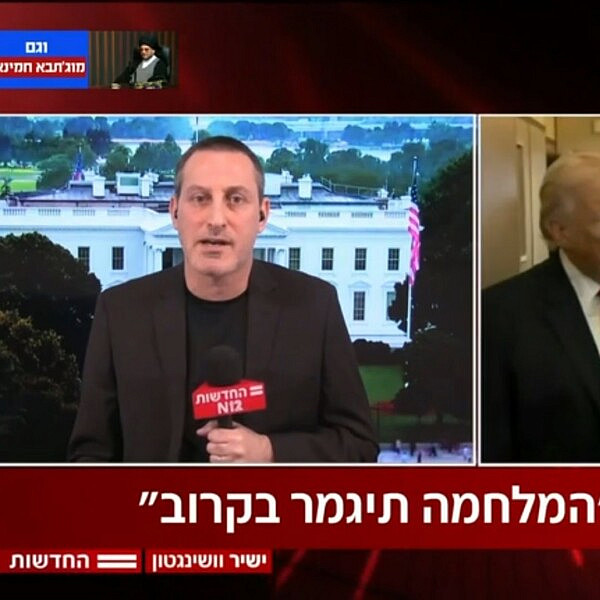 ברק רביד (צילום מסך: קשת 12)