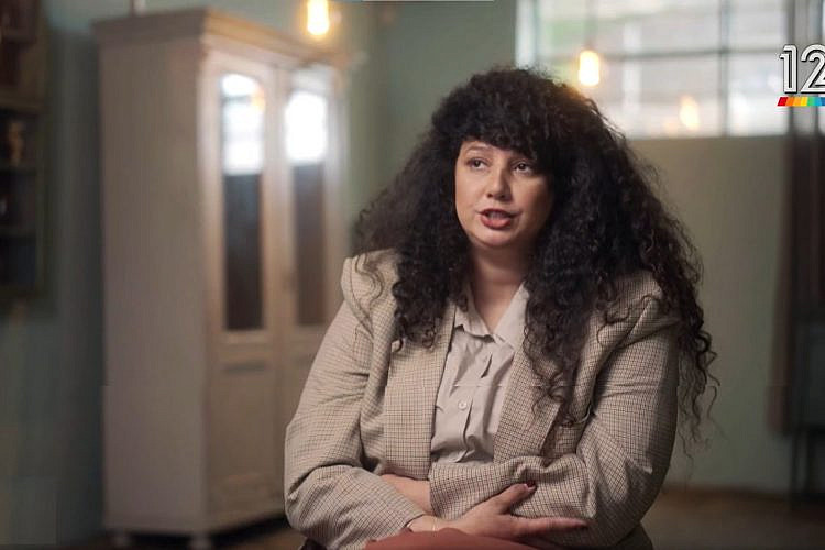 הבושה עברה צד. שי-לי עטרי ב"חשיפה". (צילום מסך/קשת 12)