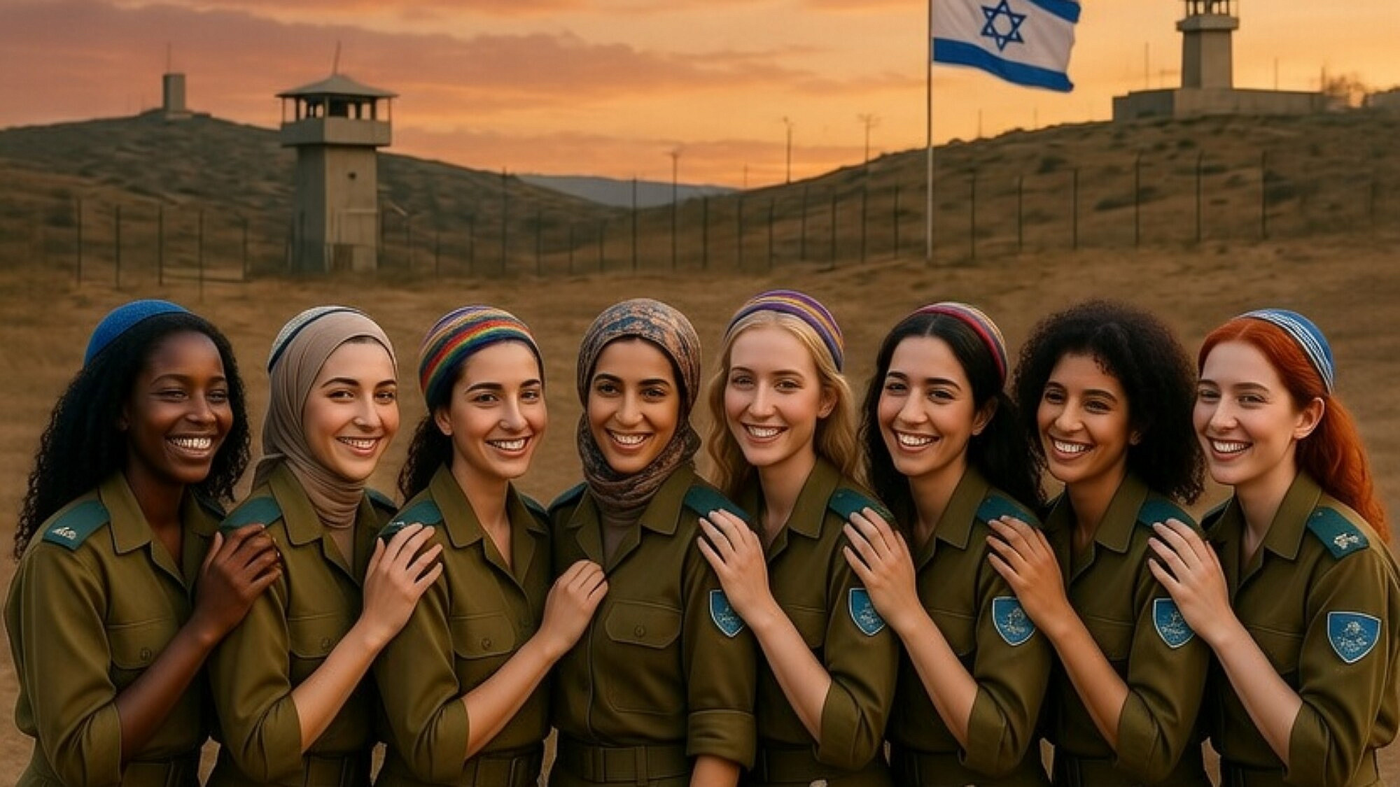 מתוך סדרת הלהיט העתידית של כאן 11, "לסביות דתיות בצבא" (שם זמני)