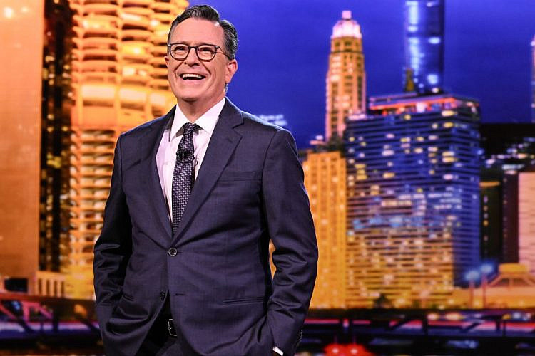 סטיבן קולבר, "לייט שואו" (צילום: יחסי ציבור/CBS)