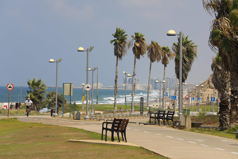 חוף תל ברוך (צילום: גיא יחיאלי)