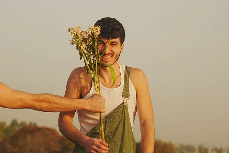 מסר לאוהדי הכדורגל. יהונתן בן ארוש (צילום: נדב בונן)