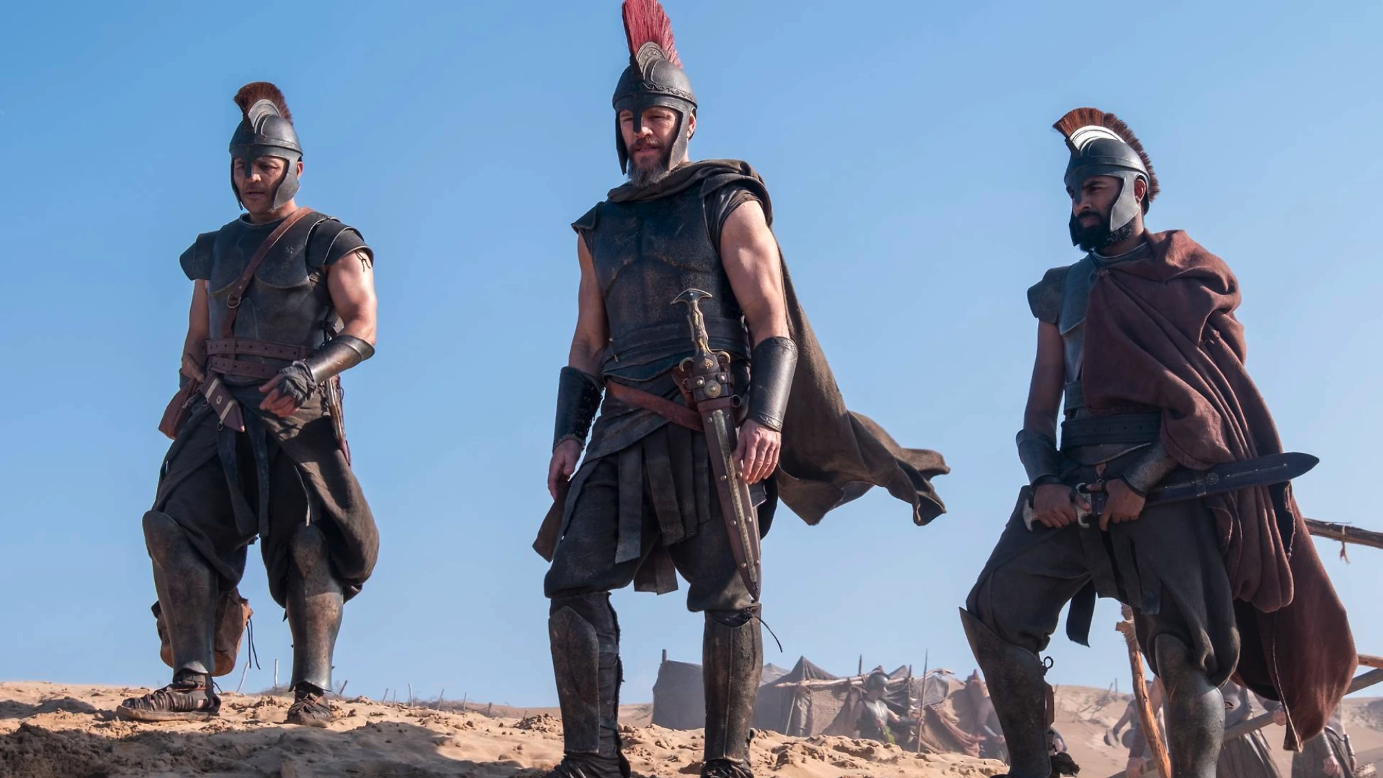 גומרים לצלם ודופקים מטבוחה. שחקני ״האודיסאה״ במרוקו (צילום: סרטי יוניברסל) גומרים לצלם ודופקים מטבוחה. שחקני ״האודיסאה״ במרוקו (צילום: סרטי יוניברסל)