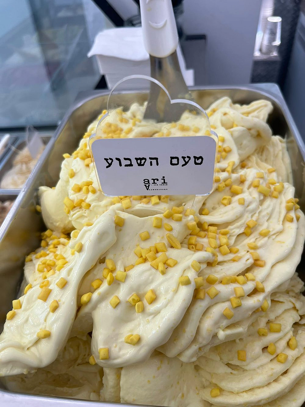 גלידת שקדי מרק, ארי (צילום יניר תדמור)