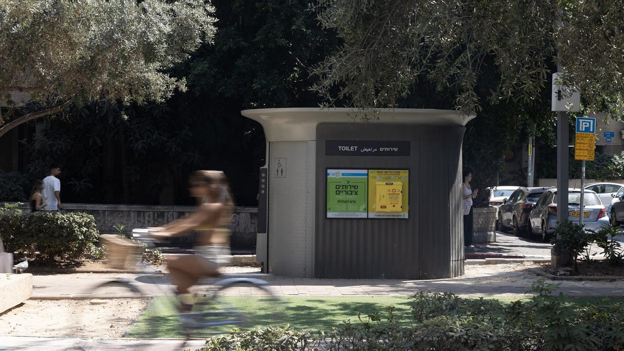 דפיבולטורים במרחב הציבורי (צילום: עינב מורינו) דפיבולטורים במרחב הציבורי (צילום: עינב מורינו)