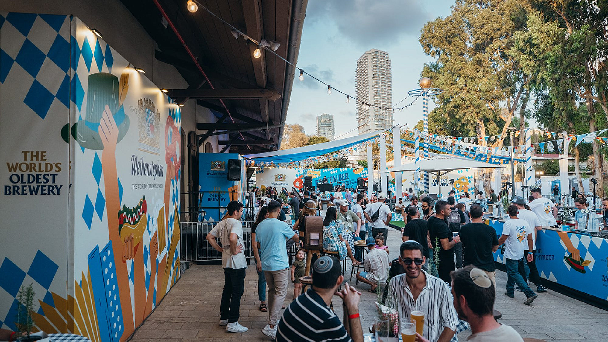 שילוב מדהים בין להיות סחי לשיכור. האוקטוברפסט של Weihenstephan (צילום אמיר יעקבי)