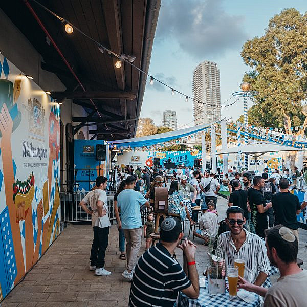 שילוב מדהים בין להיות סחי לשיכור. האוקטוברפסט של Weihenstephan (צילום אמיר יעקבי)