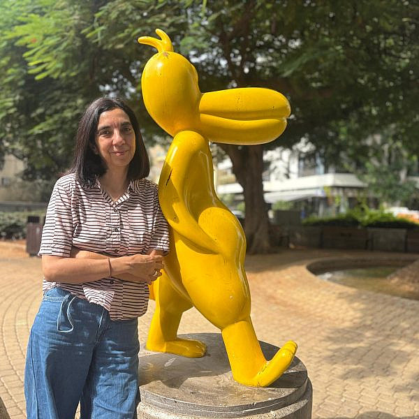 הברווז של דודו יהיה? ענת ספרן. (צילום: לילך שטיאט)