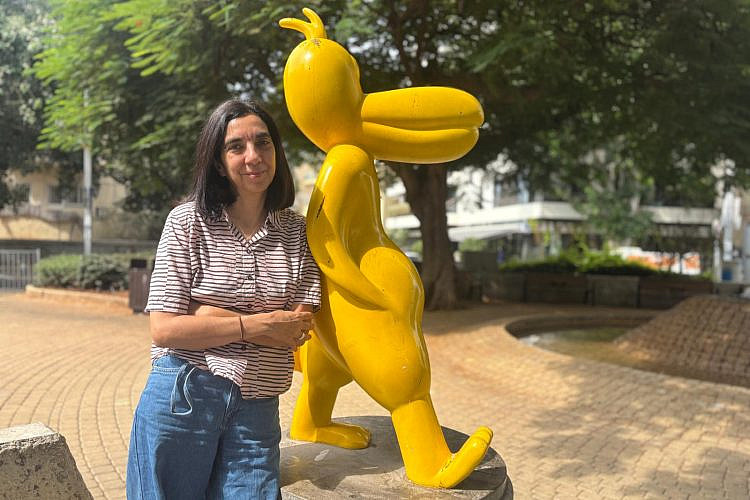 הברווז של דודו יהיה? ענת ספרן. (צילום: לילך שטיאט)